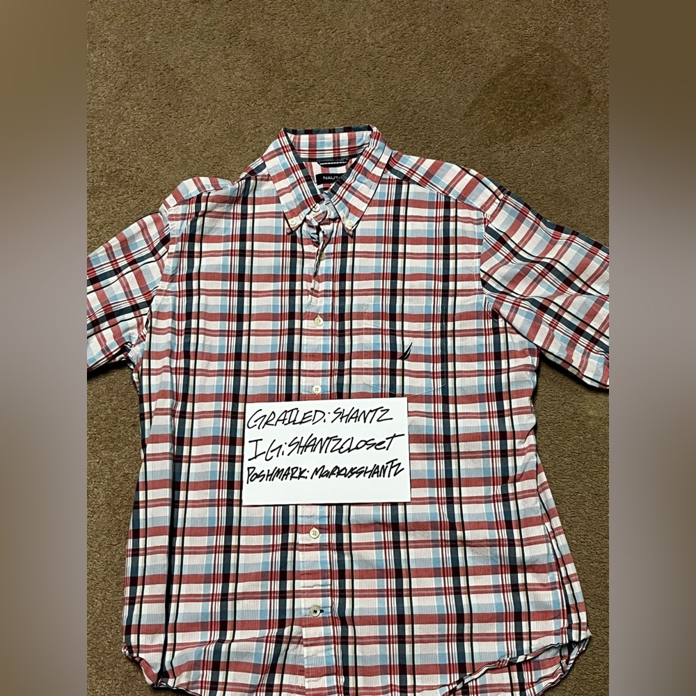 Nautica short sleeve button down